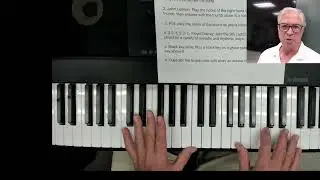 Beginner Piano embellishments
