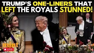 LIVE: Trump&rsquo;s Windsor Castle Speech | LAUGHTER ERUPTS As US President Opens With Classic One-liners
