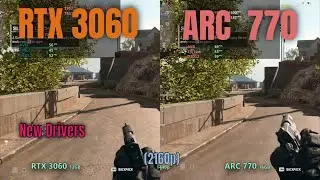 RTX 3060 vs Intel ARC 770 - 1440p gaming