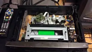 Hitachi FX631 VCR Hi Speed Rewind cycle
