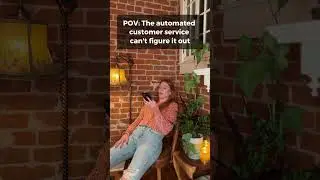 POV: The automated customer service can't figure it out...🤬 #ytshorts #youtubeshorts