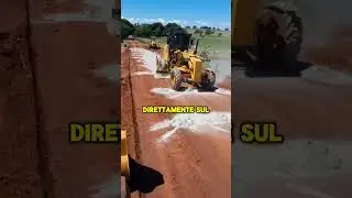 Perch&egrave; gettano cemento secco sulle strade sterrate?