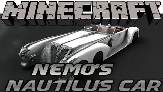 Minecraft Vehicle Tutorial - Nemo's Nautilus Car / Classic Luxury Car