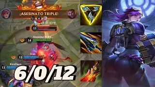 &iexcl;MI PRIMER MAIN! 🥊 | Vi Jungla Wild Rift (Build & Runas) 
