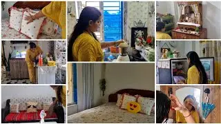 সকালের সমস্ত কাজ সেরে Bedroom Cleaning করলাম।Homemade IceCream বানালাম। Routine Vlog। lifestyle vlog