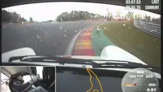 Brumos Porsche 911, Nigel on way to podium at Spa-Classic