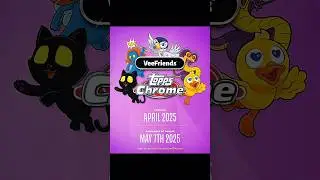 Topps Chrome VeeFriends 🐈&zwj;⬛💜 #new #cards #tradingcards #comingsoon #hype