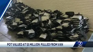 Sarpy County deputy pulls 1,000 pounds of marijuana off Interstate 80