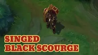 [ENG] Black Scourge Singed - Skin Showcase