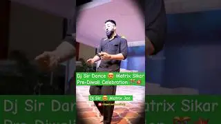 DJ Sir 😍Dance on Pre-Diwali Celebration at Matrix Sikar #sikar #matrixsikar #jee #iit #diwali #dance