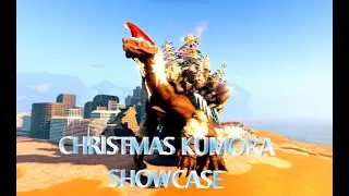 Christmas Kumora Showcase (NORMAL KUMORA FOR SIZE REFERENCE?) Kaiju Universe ROBLOX