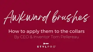 How to fit awkward sized brushes in the collars | STYLPRO Original Makeup Brush Cleaner