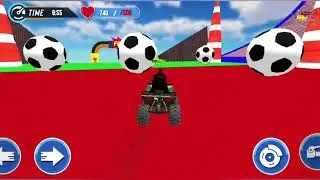 ATV Stunt Super hero  - Car Game | Android Gameplay #1y ew