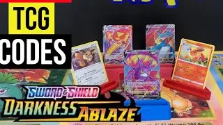 Pok&eacute;mon Darkness Ablaze Pack Opening & Free TCG Online Codes