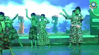 Class 1ˢᵗ Student's Energetic Performance | Adivasi Song “Dunguri Pahada Tale” | Dyanganga Academy