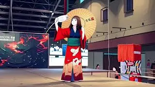 Japanese Anime style animation
