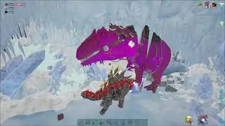 Ark Official Small Tribes | The island | Wipe Teamers ice Cave |