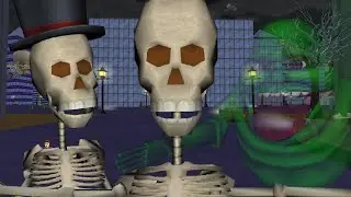 The Simpsons Hit & Run - SkeleTown 2 Mod Gameplay