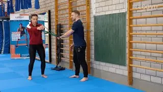 Pallof Press mit Partner | Activate | Athletiktraining f&uuml;r Judokas
