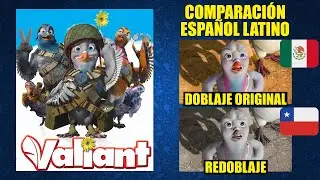 Valiant [2005] Comparación del Doblaje Latino Original y Redoblaje | Español Latino