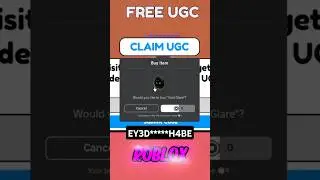ROBLOX PROMO CODE FOR COOLEST FREE ITEM 😱 IN 2024 #roblox #robloxfreeitems #robloxpromocodes
