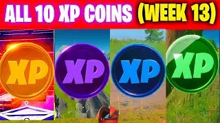 All XP COINS LOCATIONS IN FORTNITE SEASON 5 Chapter 2 (WEEK 13)