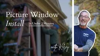 One-Day Picture Window Installation