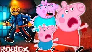 Peppa Pig Plays ESCAPE SIREN COP'S PRISON RUN in Roblox