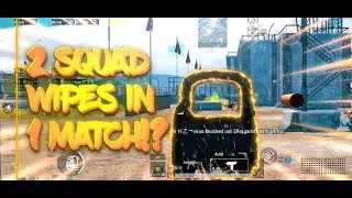 2 SQUAD WIPES IN 1 MATCH!? | PUBG MOBILE | ONEPLUS | Trickster