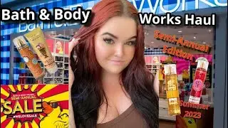 Bath & Body Works Summer 2023 Semi Annual Sale Haul! | New Scents | Was It Worth It?