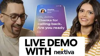 Nextiva AI Receptionist Review: Answer Every Call 24/7 (Live Demo)