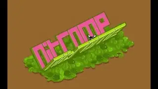 Nitrome's Feed Me - Nitrome logo animation screen