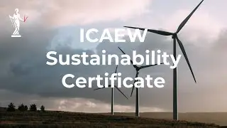 ICAEW Sustainability Certificate trailer