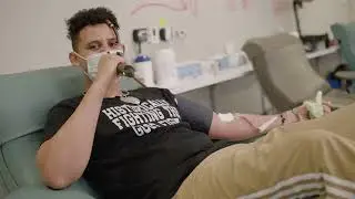 Marshall Hugh Gives Us A Tour Of What It's Like To Donate Blood With Bloodworks NW
