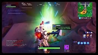 Fortnite Fortbyte #92 Location - Accessible by using Rock Love Spray near a lavafall