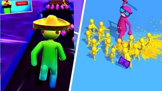 Giant Rush vs Join Clash 3D MAX LEVELS! Walkthrough Gameplay New Game Trailers 76TQA