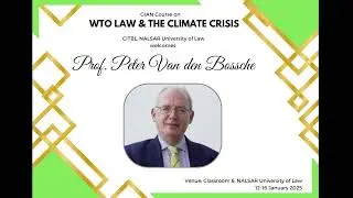 L 04 Overview of the rules of the WTO agreements applicable to trade related climate measure