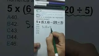 Matem&aacute;tica B&aacute;sica em Concursos P&uacute;blicos #edutuber #matem&aacute;tica #estudosenem #matematica