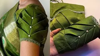 Trending sleeve design cutting and stitching| blouse sleeves design| बाजू का डिजाइन sleeves design|