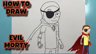 How To Draw Evil Morty | Rick And Morty | Step By Step #drawing #rickandmorty