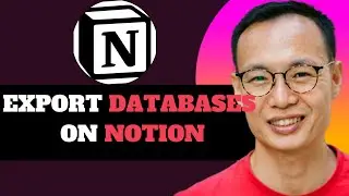 NEW! How to Export Databases on Notion in 2025!