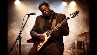Cold Strings, Warm Lies | Raw Soul Blues Guitar Inspired by Albert King