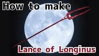 「新世紀エヴァンゲリオン」 ロンギヌスの槍風小道具/「Neon Genesis EVANGELION」Lance of Longinus-style Item/DIY