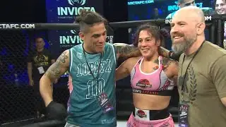 Invicta FC 60: Amber Medina Post-Fight Victory
