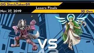 [Smash Ultimate] Xeno 189 (L.Finals) - GG StockTaker69 vs 3D Gen