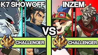 2XKO ▰ K7 SHOWOFF (Yasuo-Warwick) vs INZEM (Teemo-Ekko) ▰ 2XKO Pro Replays