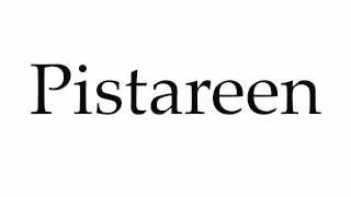 How to Pronounce Pistareen