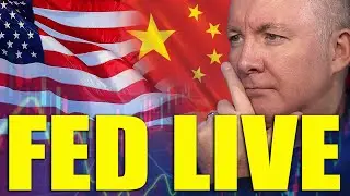LIVE FED JEROME POWELL SPEECH - RATE CUTS?? XRP WOW WOW   - Martyn Lucas Investor