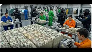 Inside the U.S. Money Factory: How American Dollar Bills Are Made (Full Process)