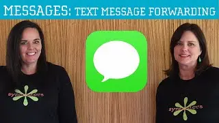 iPhone / iPad Messages App - Text Message Forwarding